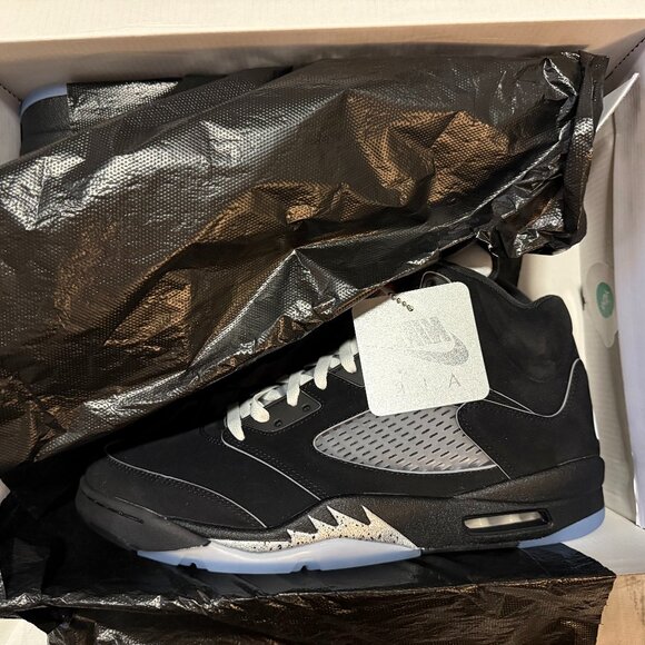 Air Jordan 5 Retro OG Black Metallic Reimagined DS Size 13